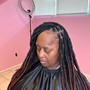 sew-in w/ leave out