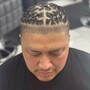 Cornrows (Half Head/Man Bun)