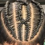 MENS BRAIDS WITH DESIGN