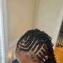 Kid's Braids with hair added