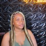 Smedium Knotless braids