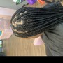 Medium Knotless Box Braids