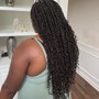 Boho faux locs