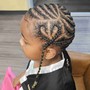 Kid's Cornrows (natural hair)