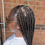 Goddess Knotless Braids