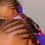 Knotless n box braid