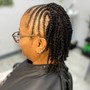 Medium Cornrows with add in