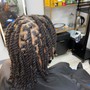 Medium Knotless Braids