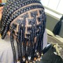 Kid's natural hair braided