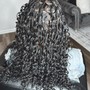 Wand curls/crimps/pin curls