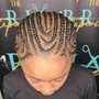 Kid's Cornrows (Hair Added)