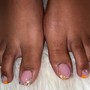 $120 Freestyle Short Set with Ultimate Lux Lavender Pedicure