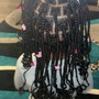 Small knotless braids