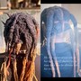 **Starter Locs Coils Twist (With light crochet lock) and Style**