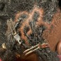 Dreadlocks- Retwsit-Middle back Length