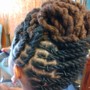 Loc maintenance (using crochet method)