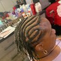 Natural Hair Cornrows