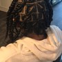 Butterfly Locs Mid-Back