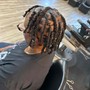 Kinky Twist (shaved back and sides)