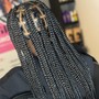 Small Medium Box Braids