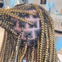 Smedium Knotless Box braids