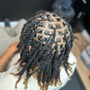 Loc retwist (partial)