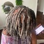 Traditional retwist Loc Maintenance short