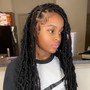 Large Knotless Braids