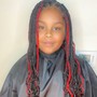 Large Knotless Braids