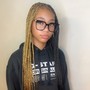 Large Knotless Braids