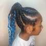 Kid's Braids ( no hair added)