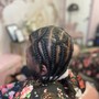 Cornrow Braids (no hair added)