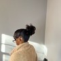 Blunt Cut Ponytail