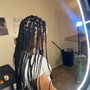 Small knotless braids