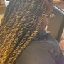 Butterfly locs Crochet hair included (shoulder)($25 deposit required)