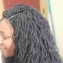 Medium Size Senegalese Twist/Midback