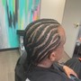 Kid's Braids (No hair added) under 12yrs old