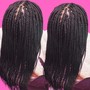 Small Lower Back Box Braids (lightweight or full) | All Hair Is Included