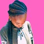 Stitch Cornrows (Feed In Braids) (5-6 Cornrows)