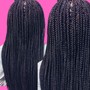 Small Lower Back Box Braids (lightweight or full) | All Hair Is Included