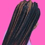 Jumbo Bottom Length Box Braids | All Hair Is Included