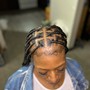 Male freestyle braids