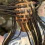 Male freestyle braids