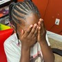 Kid's knotless Braids large 10 & under