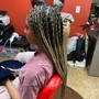 Knotless Braids medium butt length