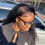 Closure wig install