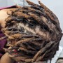 Boho locs/ passion locs