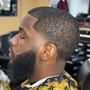 Edge Up/ Line Up with Beard No TAPER No FADE