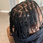 Small Knotless Braids(Mid back)