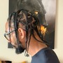 Small Knotless Braids(Waist Length)